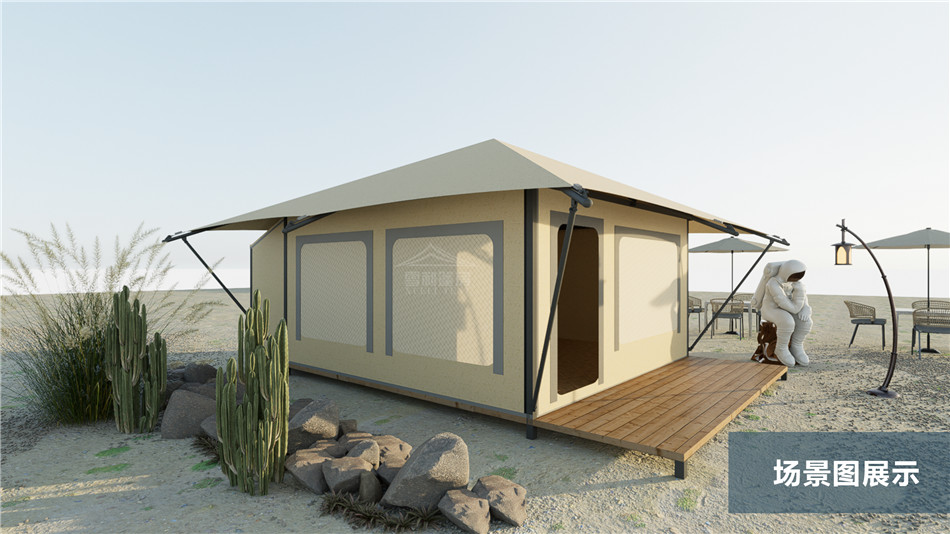 隐于林间的移动行宫｜富宁县露营酒店帐篷重塑荒野栖居美学